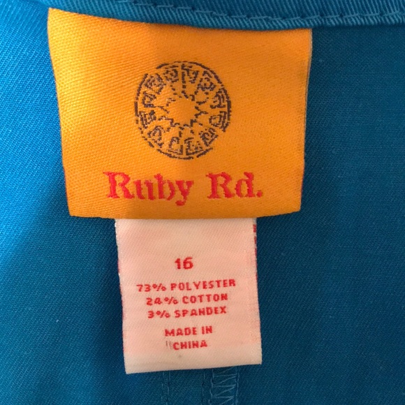 Ruby Rd bright blue jacket - Picture 3 of 4